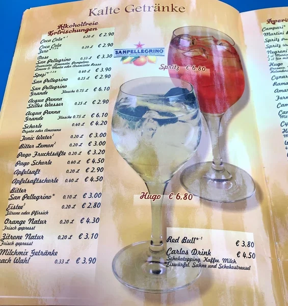 menu 2 of Eiscafé Venezia