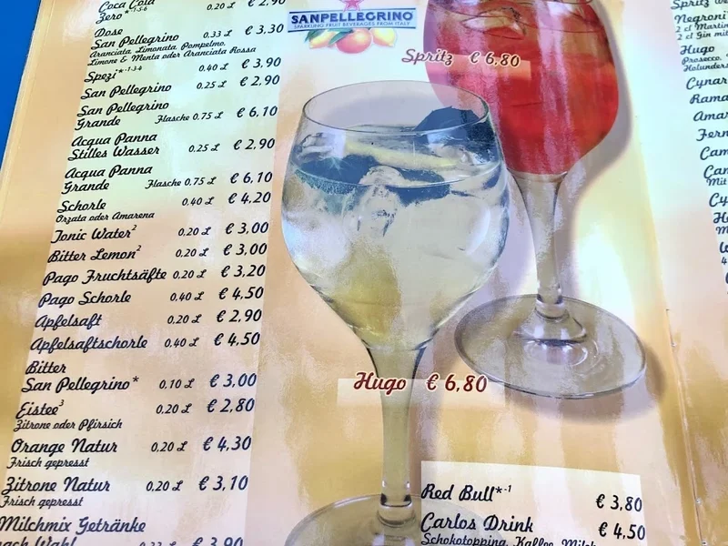 menu 2 of Eiscafé Venezia