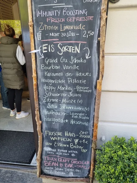 menu 0 of True & 12 Handmade Ice Cream