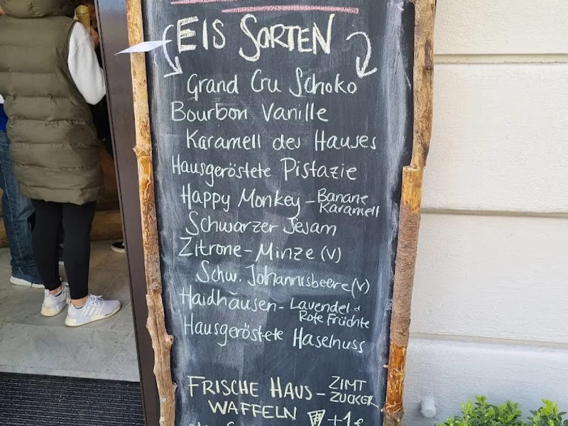 menu 0 of True & 12 Handmade Ice Cream