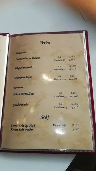 menu 2 of Bäckerhaus Veit Café