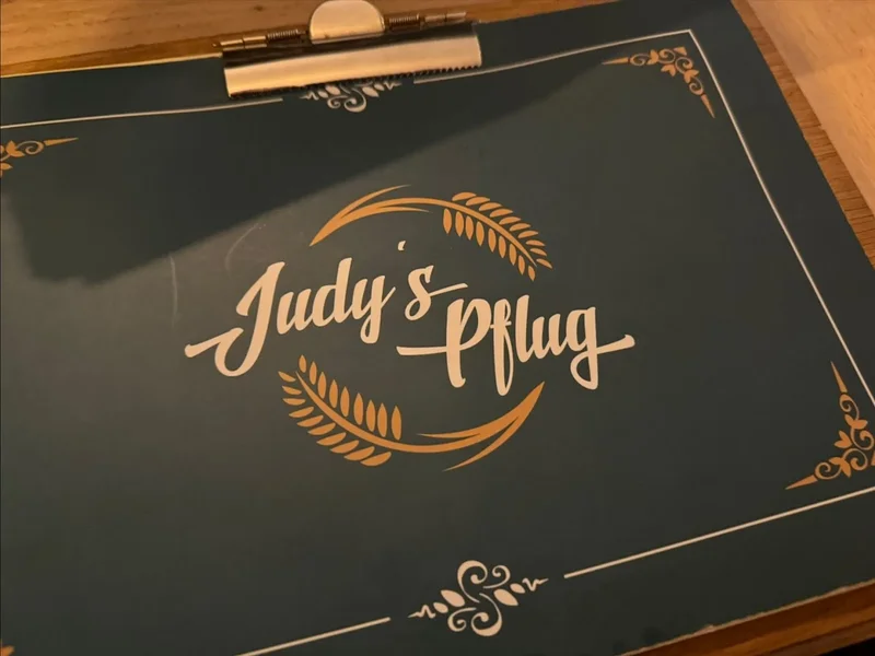 menu 2 of Judy's Pflug