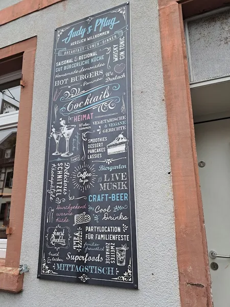 menu 0 of Judy's Pflug