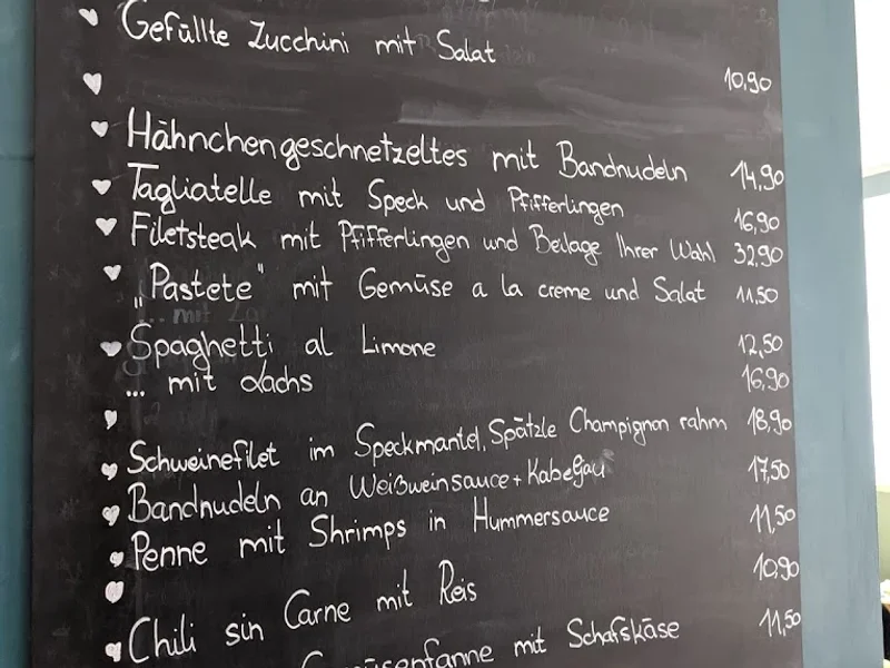 menu 2 of Judy's Pflug