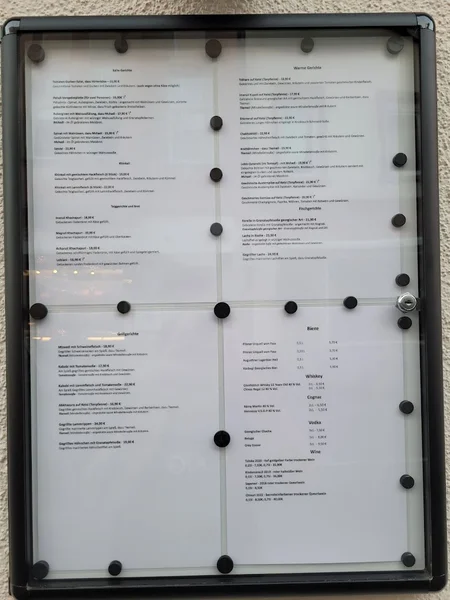 menu 1 of Badagi