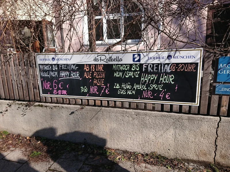 menu 1 of Da Raffaella