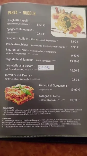 menu 0 of Pizzeria Orchidea - München