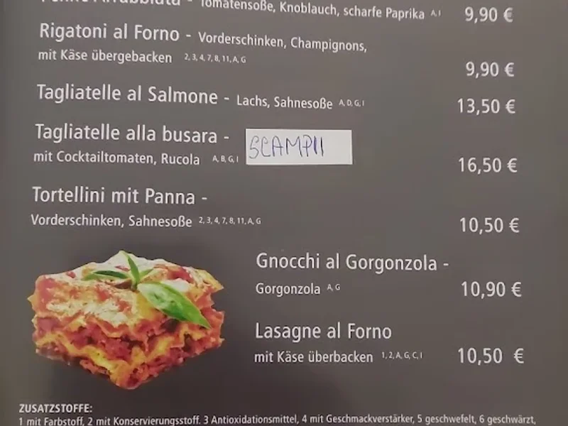 menu 0 of Pizzeria Orchidea - München