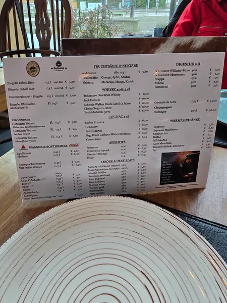 menu 1 of Restaurant Churrascaria