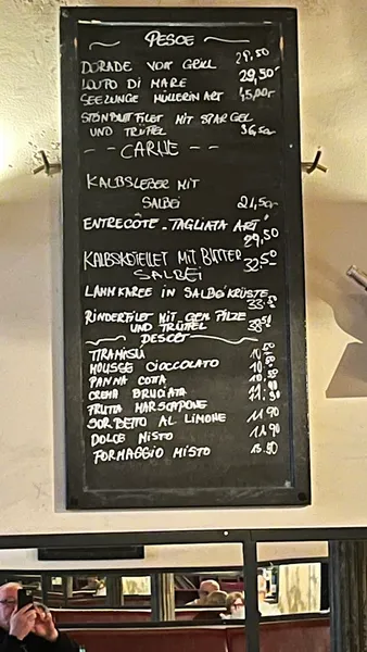 menu 0 of Trattoria da Enzo DUE