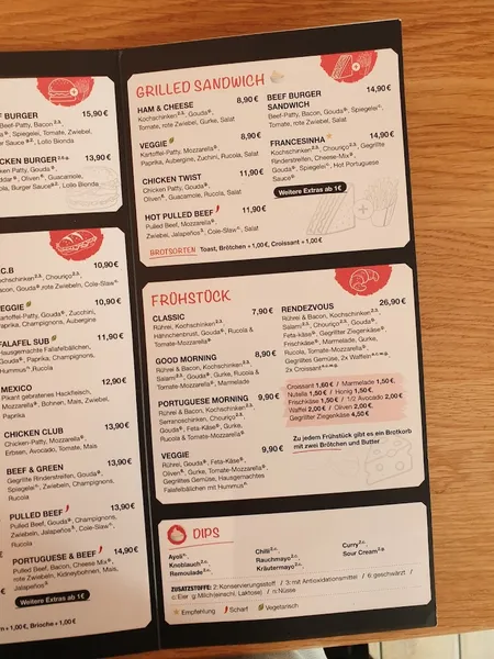 menu 0 of Vollmundig