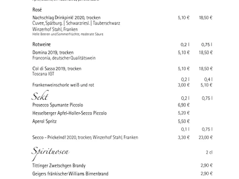 menu 1 of Gutmann am Dutzendteich