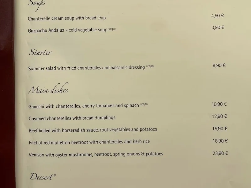 menu 2 of Gutmann am Dutzendteich