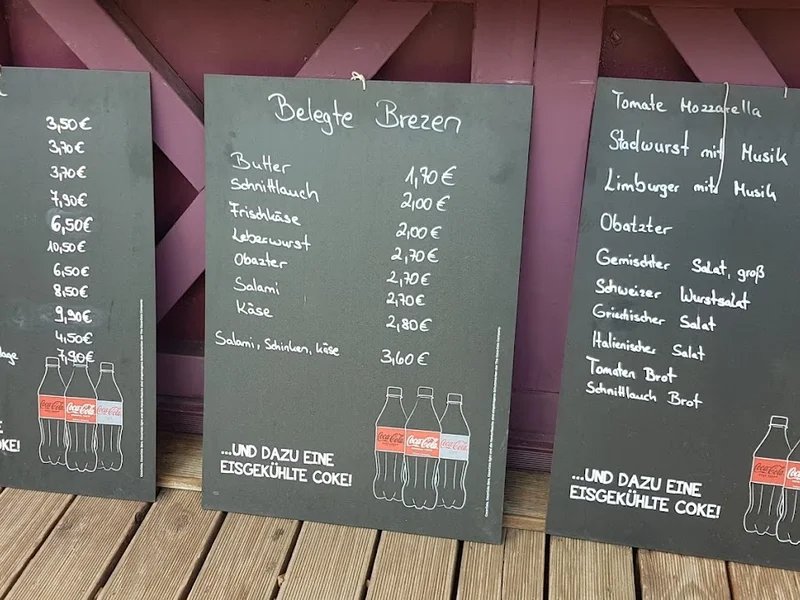 menu 0 of Wiesen Biergarten