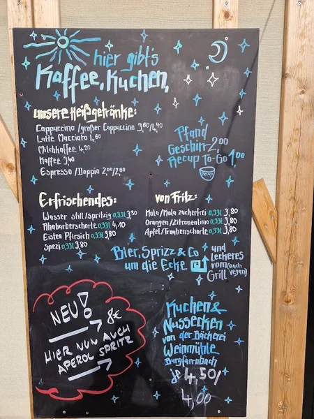 menu 2 of Wiesen Biergarten