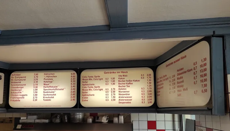 menu 1 of Hähnchengrill Jürs