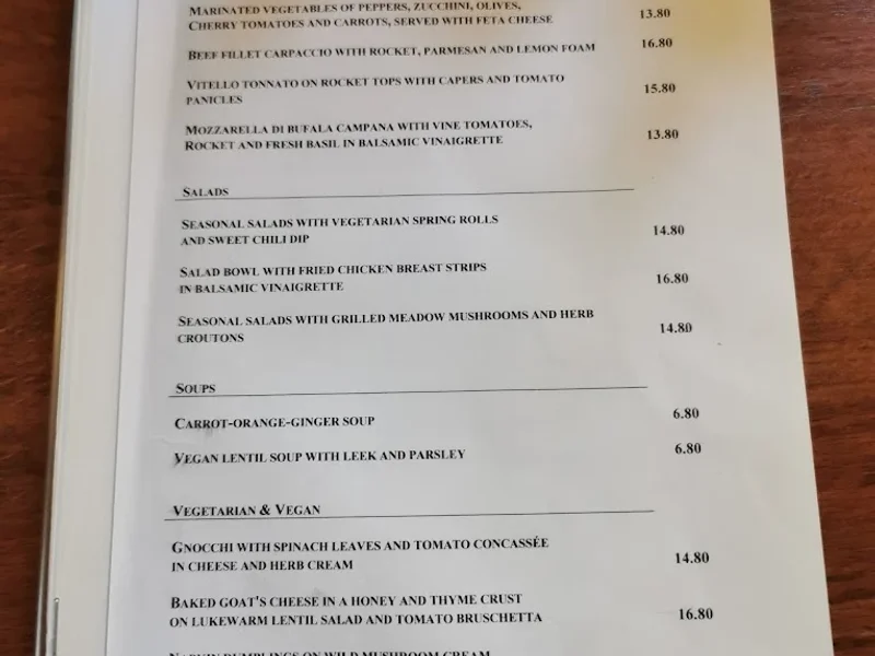 menu 1 of Café am Beethovenplatz