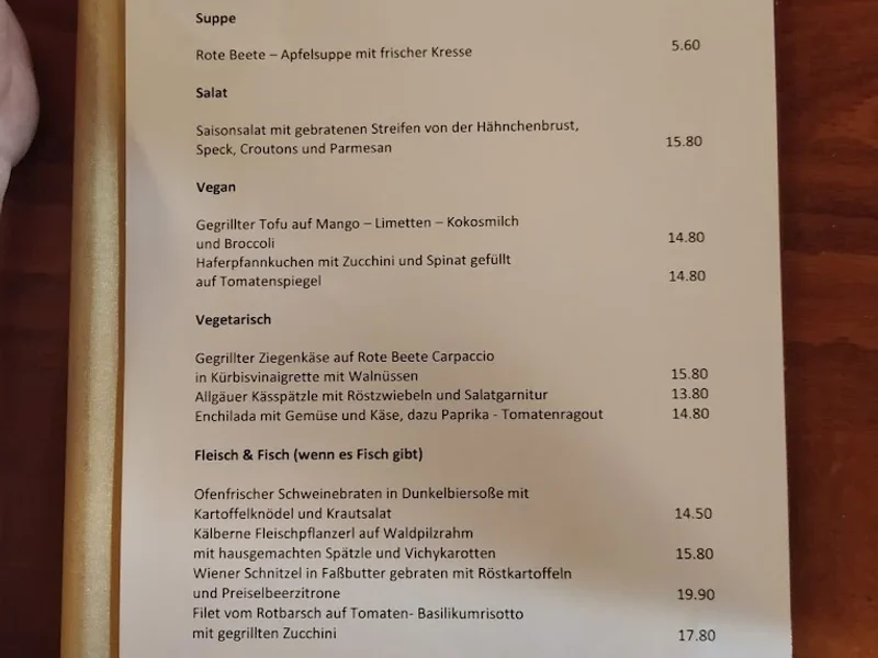 menu 2 of Café am Beethovenplatz