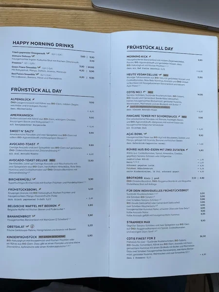 menu 0 of Cotidiano Gärtnerplatz