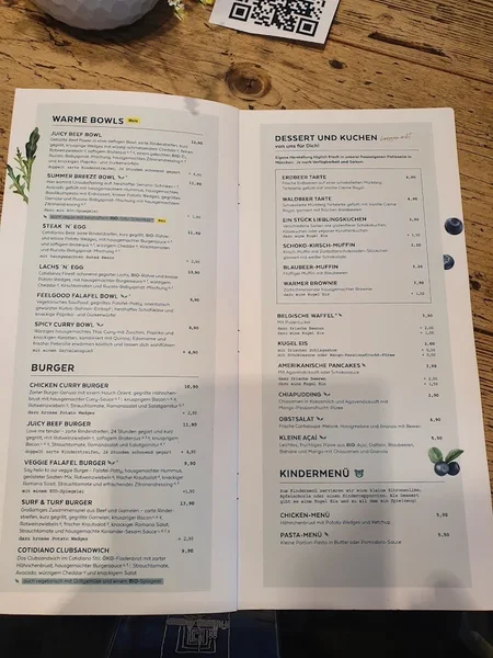 menu 2 of Cotidiano Gärtnerplatz