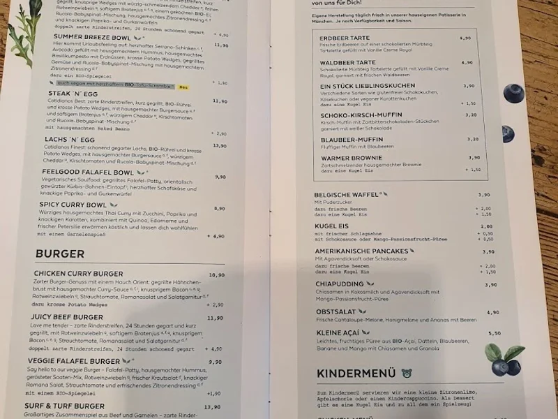 menu 2 of Cotidiano Gärtnerplatz