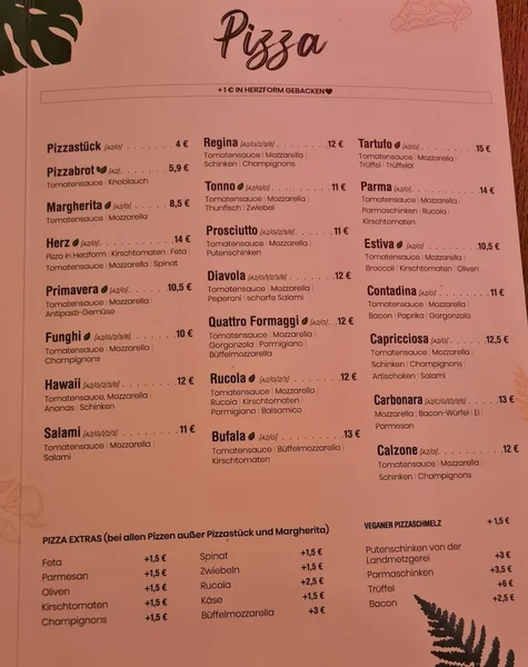 menu 1 of Hungriges Herz