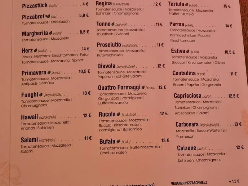 menu 1 of Hungriges Herz