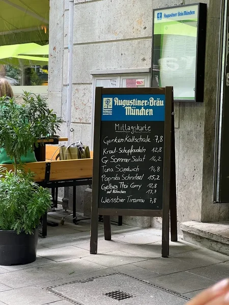 menu 2 of Bohne & Malz am Stachus