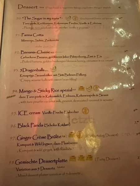 menu 2 of JACK GLOCKENBACH Vietnamesisches Restaurant München | Tages Bar