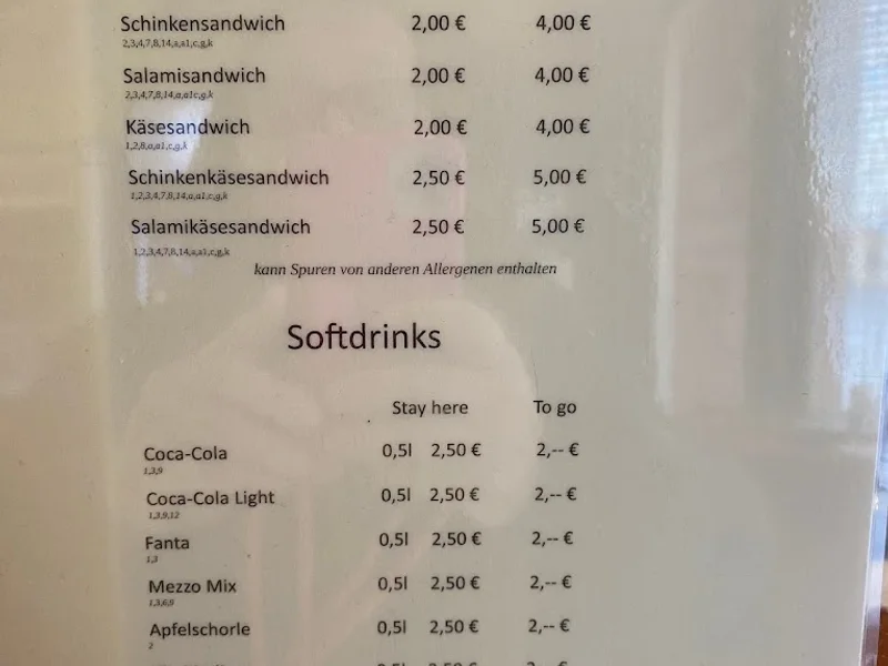 menu 0 of Café Konditorei Herrmann