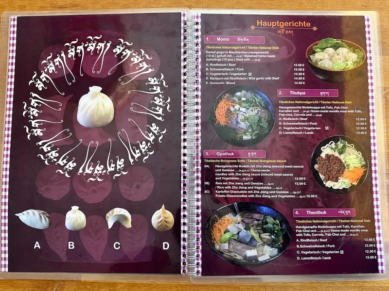 menu 0 of Lhamo Bistro - Tibetische Spezialitäten