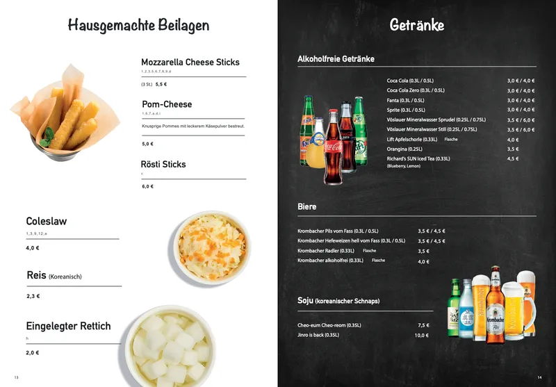 menu 1 of bbq Chicken Mannheim