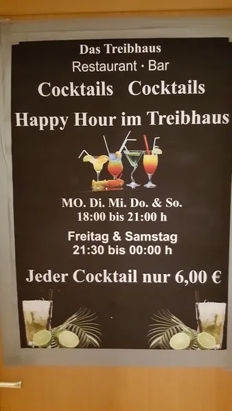 menu 1 of Das Treibhaus