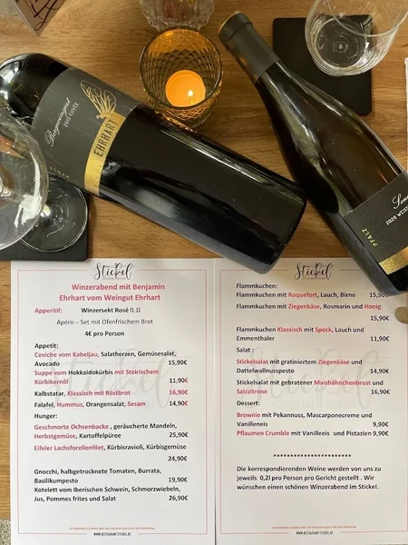 menu 2 of Stickel Restaurant