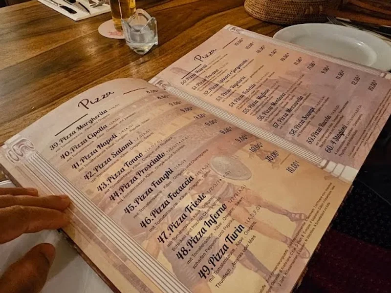 menu 0 of Ristorante Colosseum