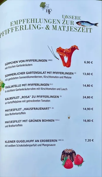 menu 1 of Historisches Fischhaus Dresden