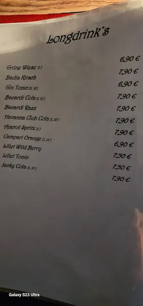 menu 1 of Gaststätte „Zur Einheit“