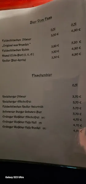 menu 2 of Gaststätte „Zur Einheit“