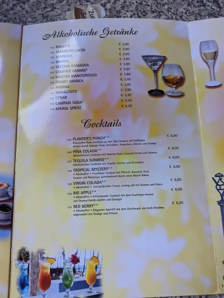 menu 0 of Eiscafé la Casa del Gelato