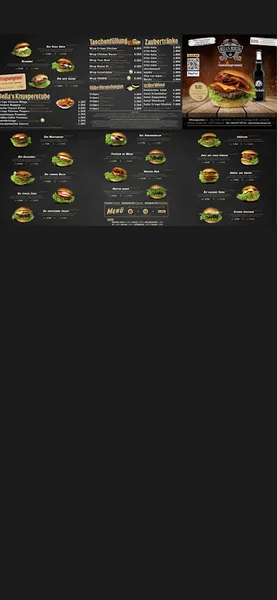 menu 1 of Bella's Burger