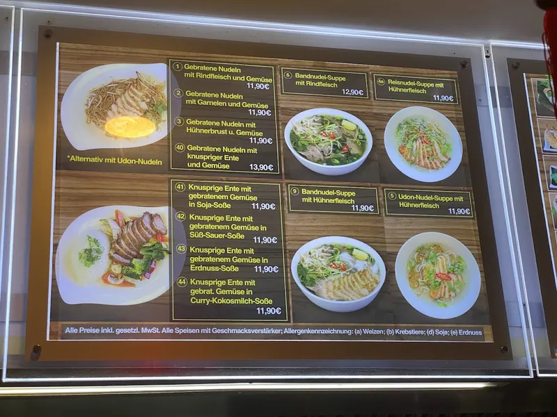 menu 0 of Laternen - Köstlichkeiten aus Vietnam
