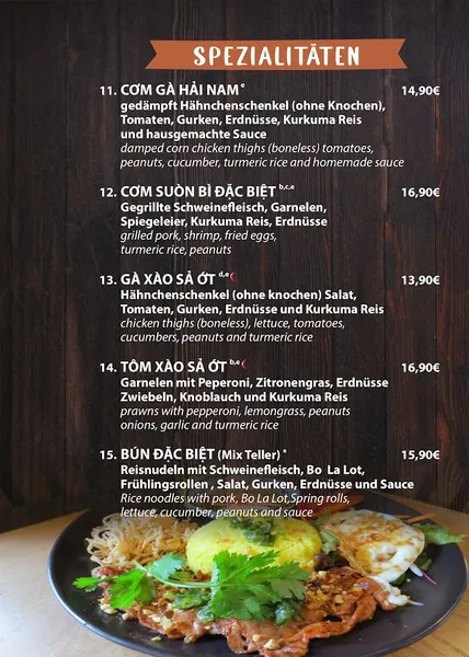 menu 1 of Viet Kitchen