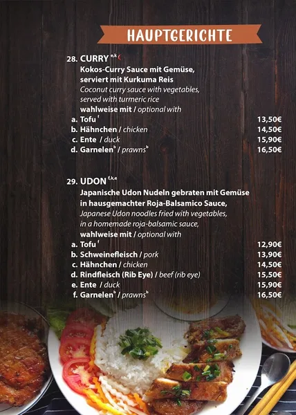 menu 2 of Viet Kitchen