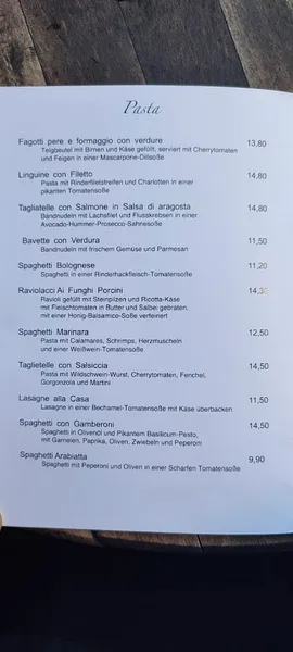 menu 2 of Cosmos