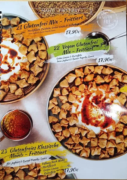menu 0 of MR. DUMPLING MANTI
