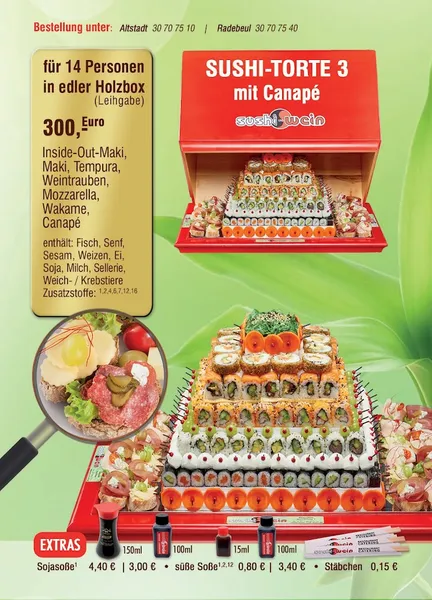 menu 1 of Sushi & Wein Dresden-Altstadt