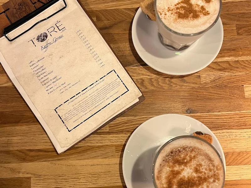 menu 2 of Café Toré