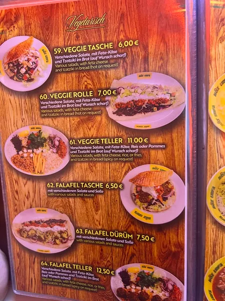 menu 0 of Köz Urfa
