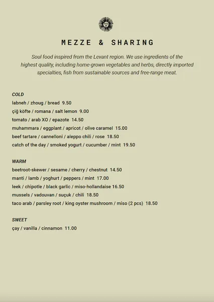 menu 1 of Salt & Silver - Restaurants