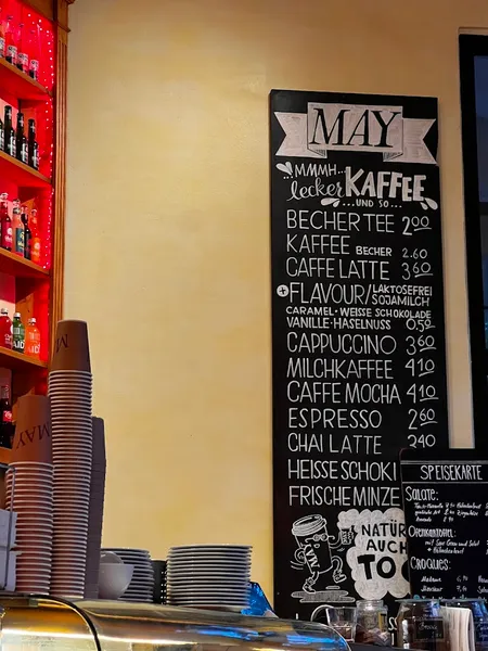 menu 1 of Café MAY